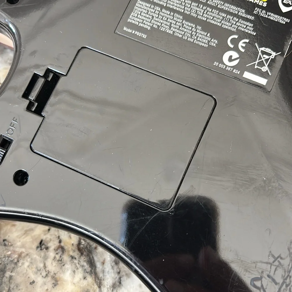 Rock Band Fender Stratocaster Guitar Controller PSGTS2 PS3‎ HARMONIX No Dongle